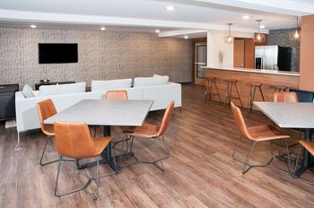 Stylish clubhouse